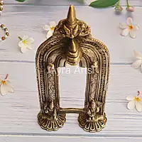 Handmade Brass Prabhavali Frame Arch Decor 2 - 13 Inch Height