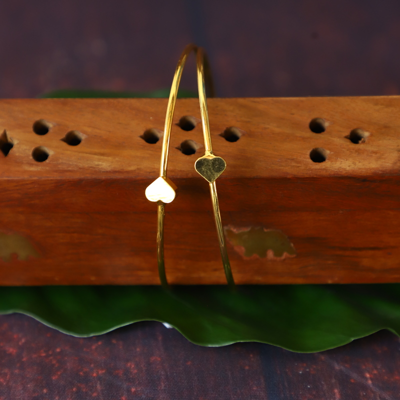 Heart shape design Bangles