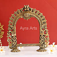 Handmade Brass Prabhavali Frame Arch Decor 3 - 11 Inch Height