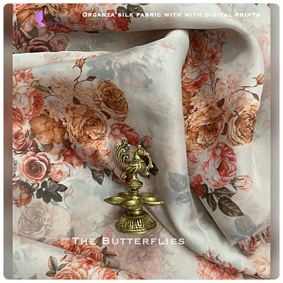 ORGANZA FABRICS PER METER 56