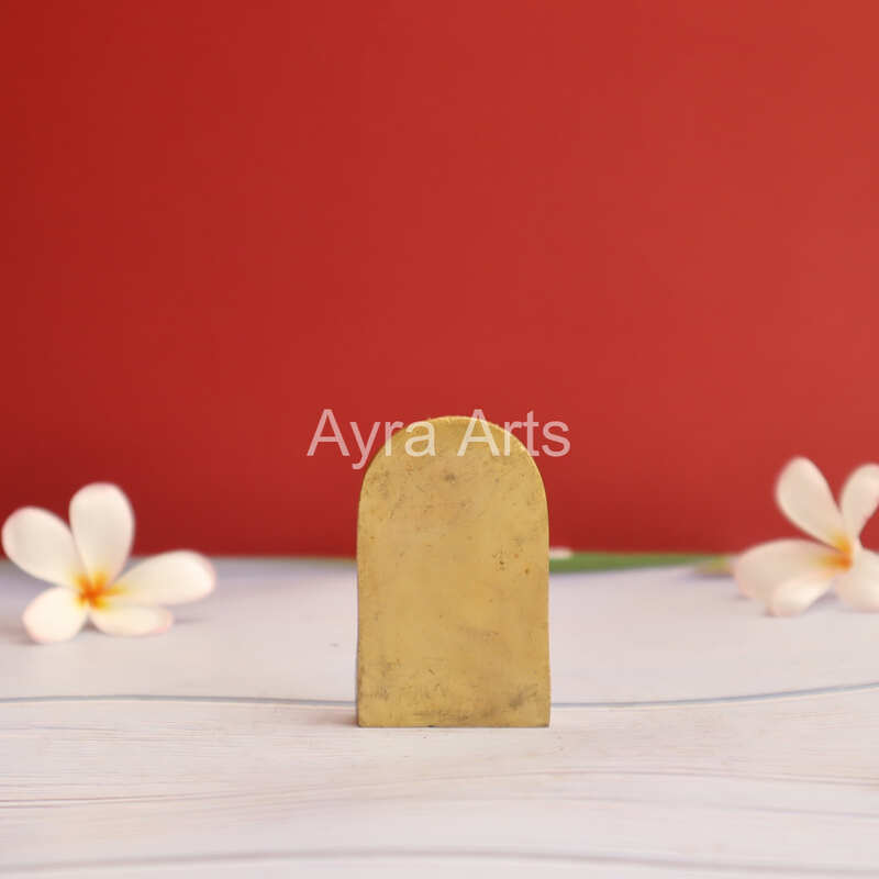 Brass Lord Venkateswara Swamy Tirupati Balaji Idol Small Size - 2.5 Inch Height