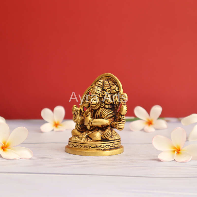 Brass Pancha Mukha Hanuman