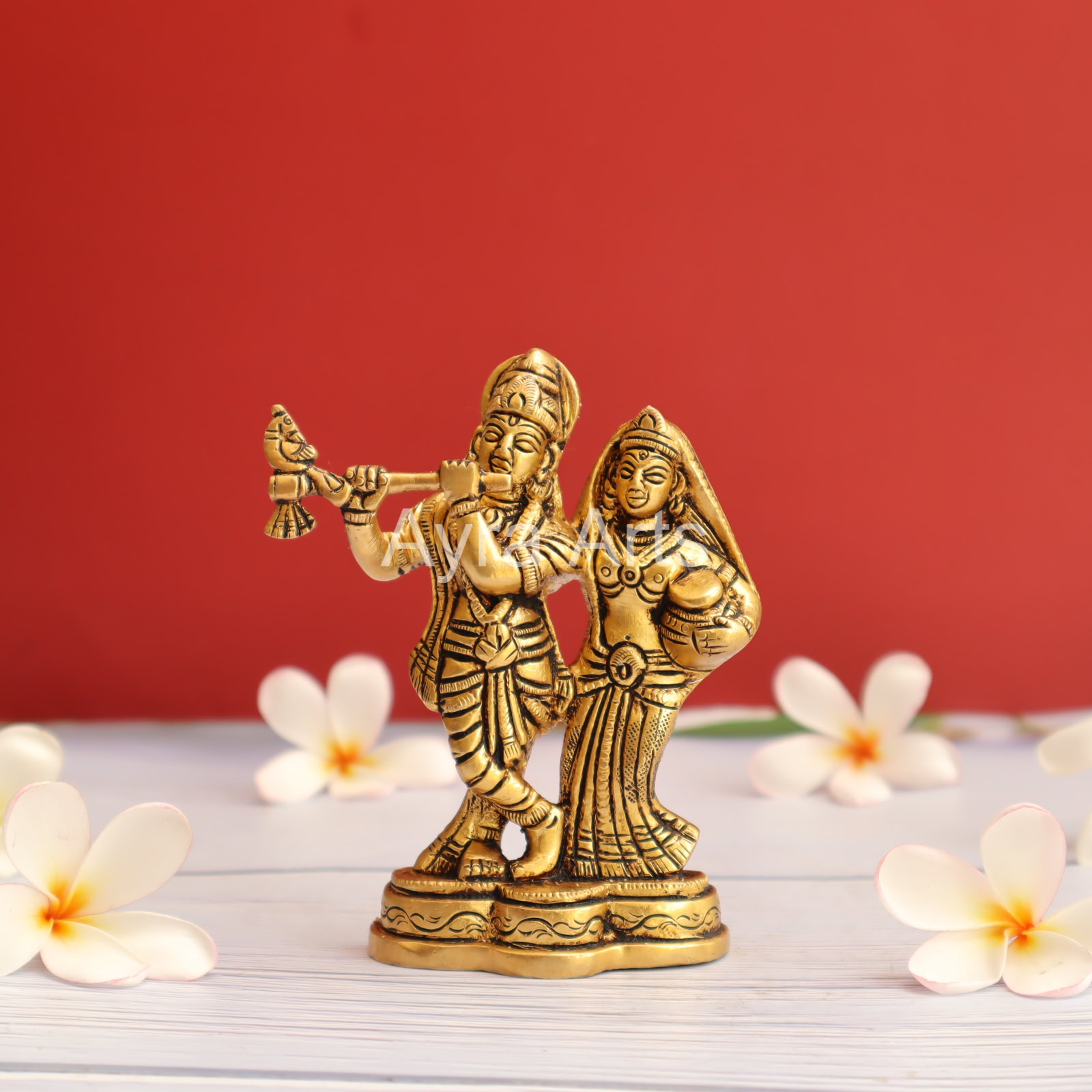 Brass Radha Krishna