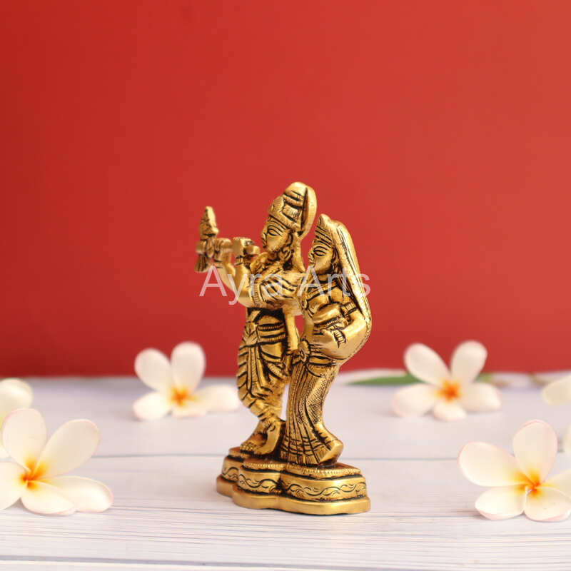 Brass Radha Krishna