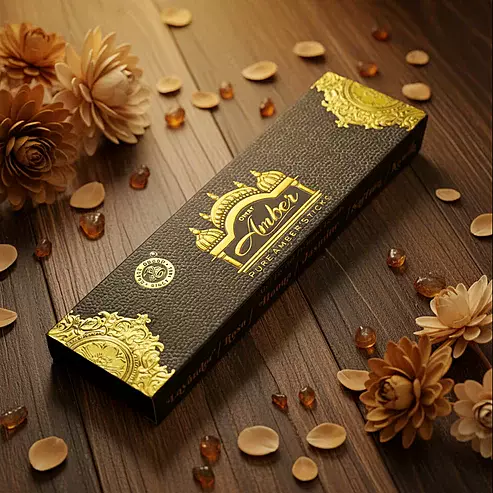 Orkay AMBER Pure Incense Sticks (10 Sticks)