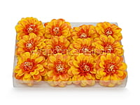 Dahlia Flower - Sunshine Yellow with hints of Orange