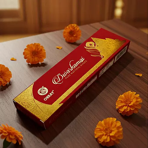 Orkay DWARKAMAI Premium Mattipal Incense Sticks (100 gms)
