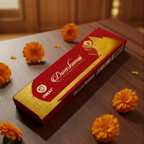 Orkay DWARKAMAI Premium Mattipal Incense Sticks (100 gms)