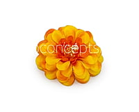 Dahlia Flower - Sunshine Yellow with hints of Orange