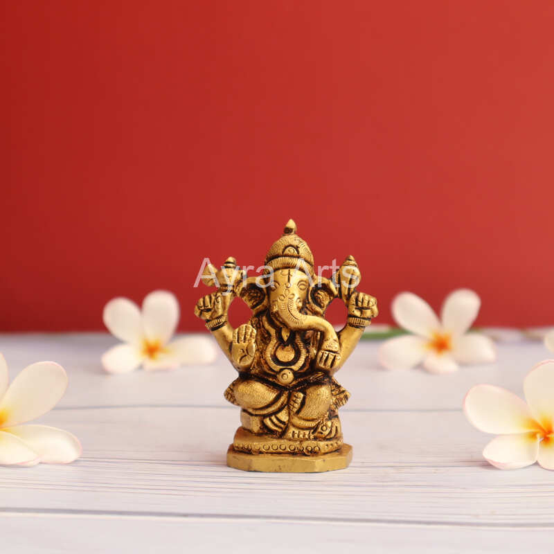 Brass Ganesha New