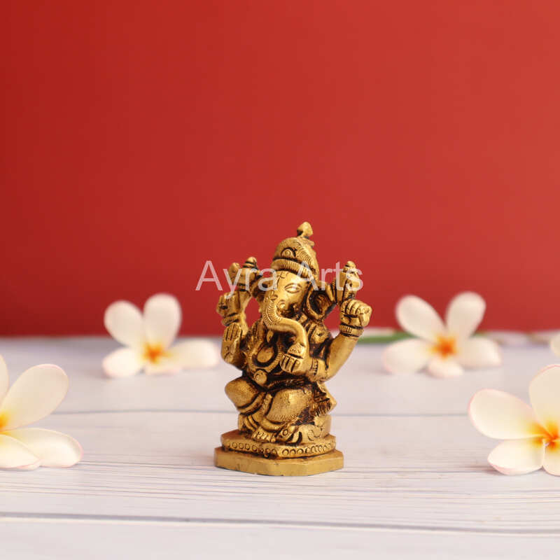 Brass Ganesha New