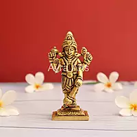 Brass Vishnu