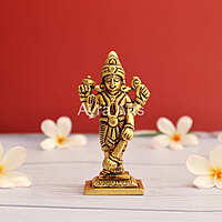 Brass Vishnu