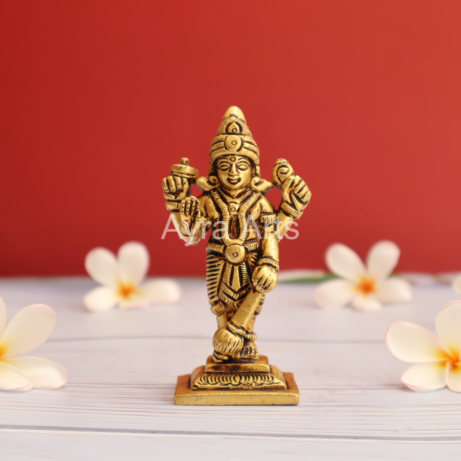 Brass Vishnu