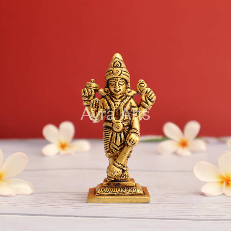 Brass Vishnu