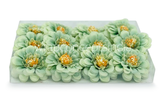Dahlia Flower - Pistachio Green