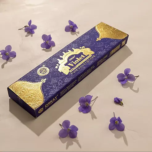 Orkay VIOLET Pure Incense Sticks (10 Sticks)