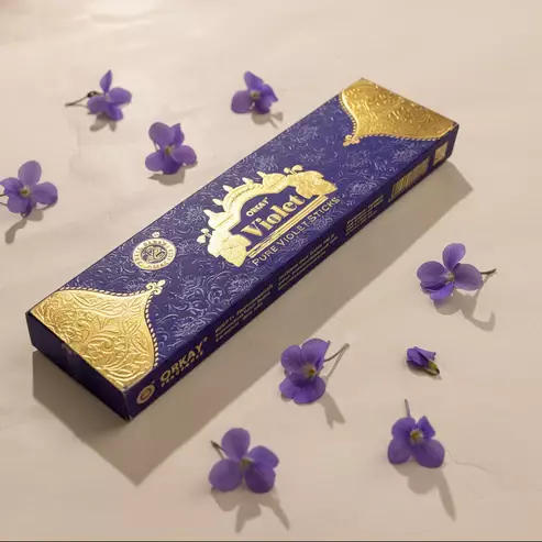 Orkay VIOLET Pure Incense Sticks (10 Sticks)
