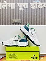 White Cricket  Rubber Studs Shoes