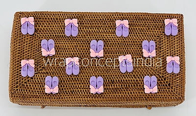 Ballerinas - Blue & lemon