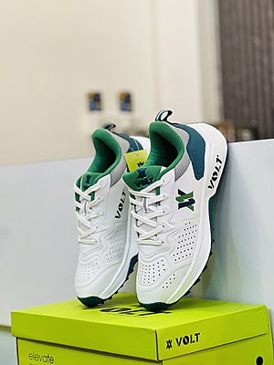 White Cricket Rubber Studs Shoes