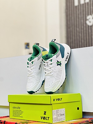 White Cricket Rubber Studs Shoes