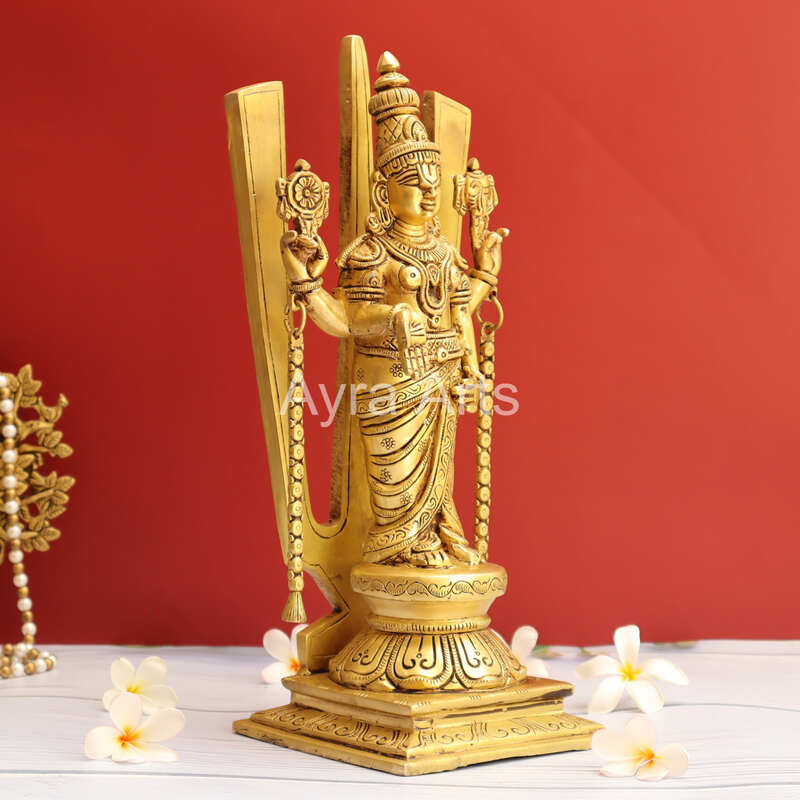 Lord Tirupati Balaji Venkateswara Swamy Idol with Namah -