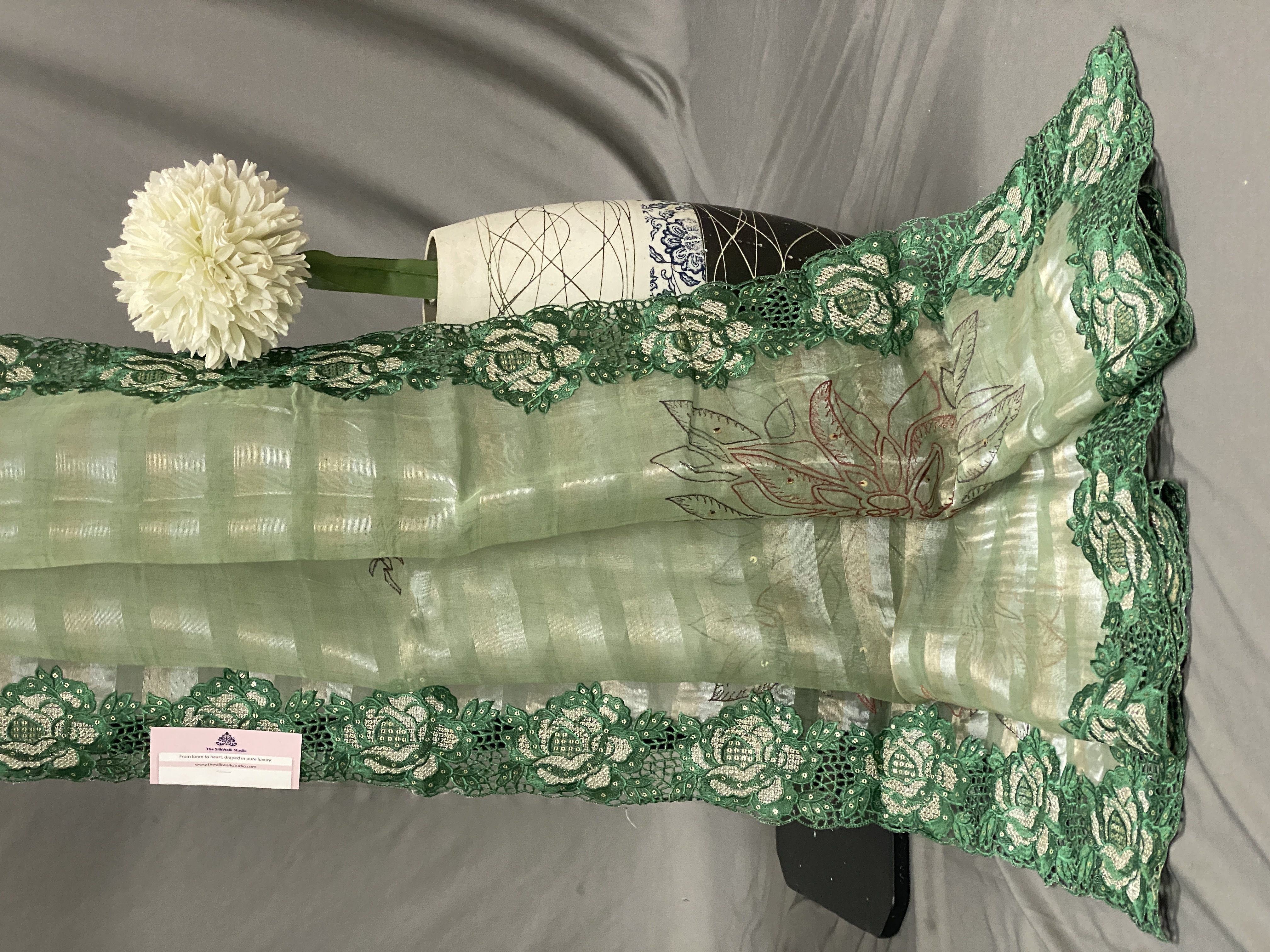 AALIYAH TISSUE ORGANZA SAREES SWS311