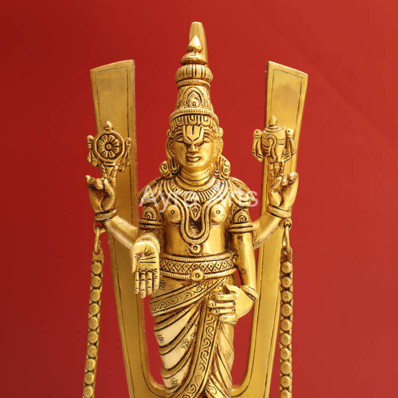 Lord Tirupati Balaji Venkateswara Swamy Idol with Namah -