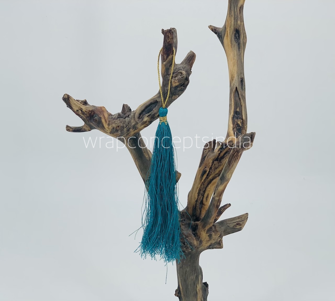 Tassels - Teal Blue