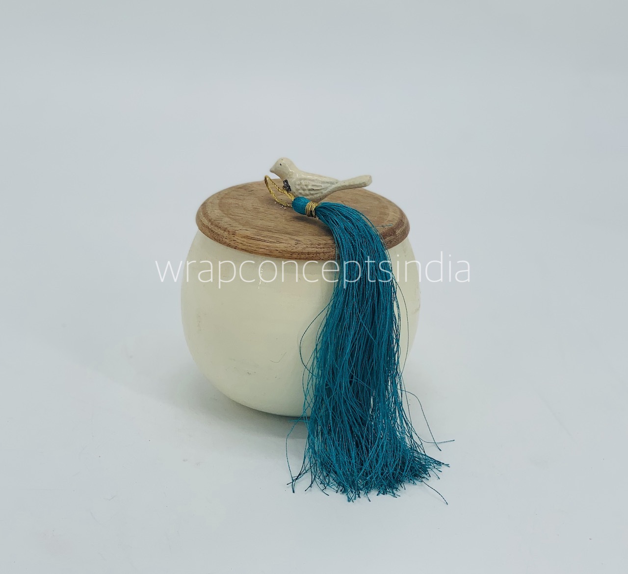 Tassels - Teal Blue