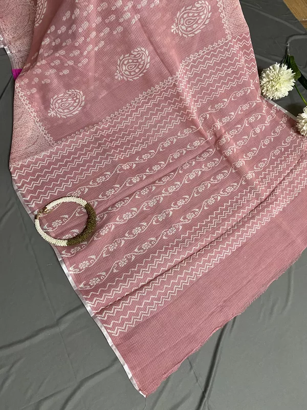 Ojal - The Kota Banaras saree in Floral Motifs 18247
