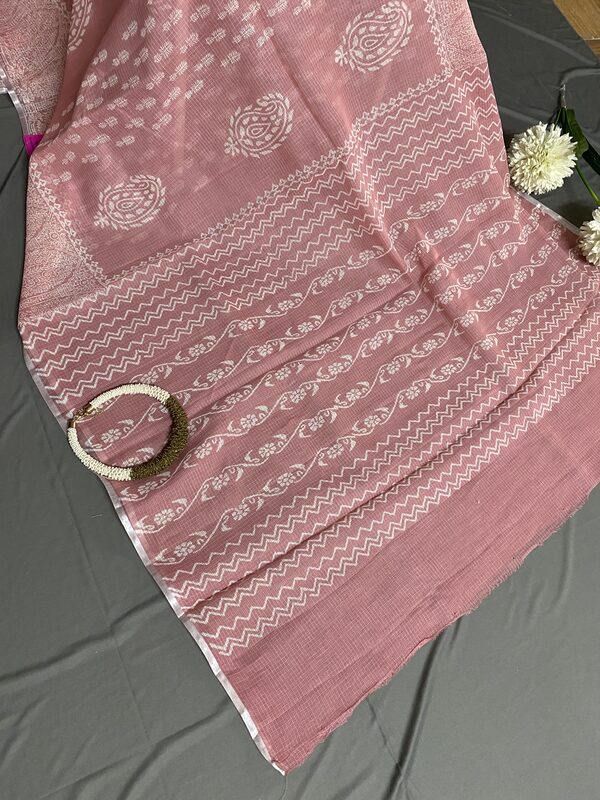 Ojal - The Kota Banaras saree in Floral Motifs 18247