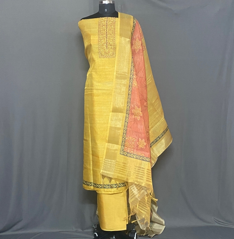 Riley - Linen Unstitched Kurti UNST23