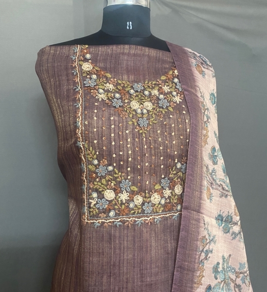 Riley - Linen Unstitched Kurti UNST22