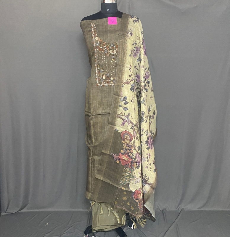 Riley - Linen Unstitched Kurti UNST22