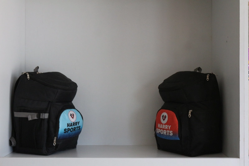 athletic backpack with shoe compartment
