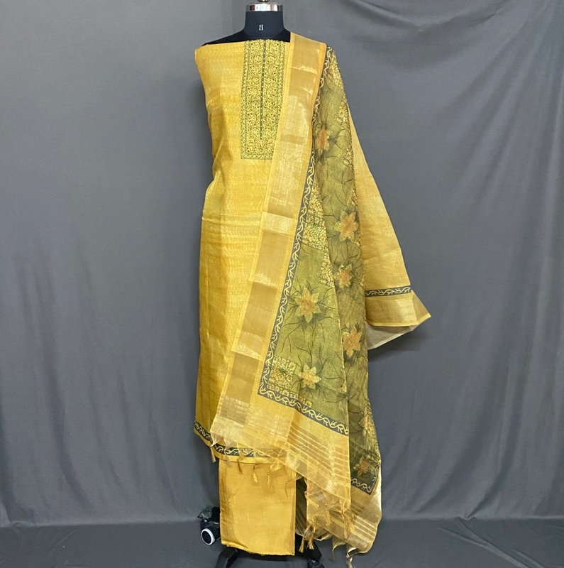 Riley - Linen Unstitched Kurti UNST23