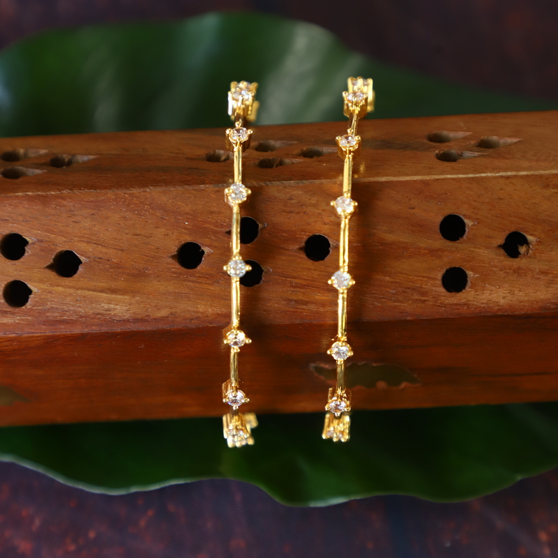 Traditional Diamound Bangels