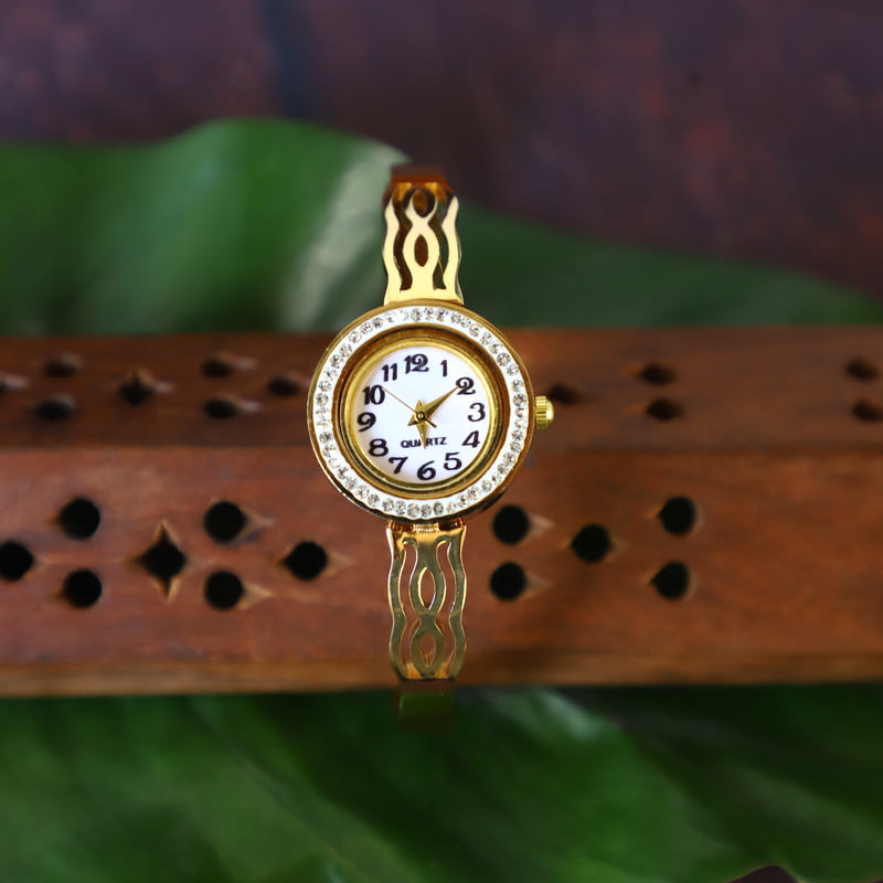 unique gold plated watches