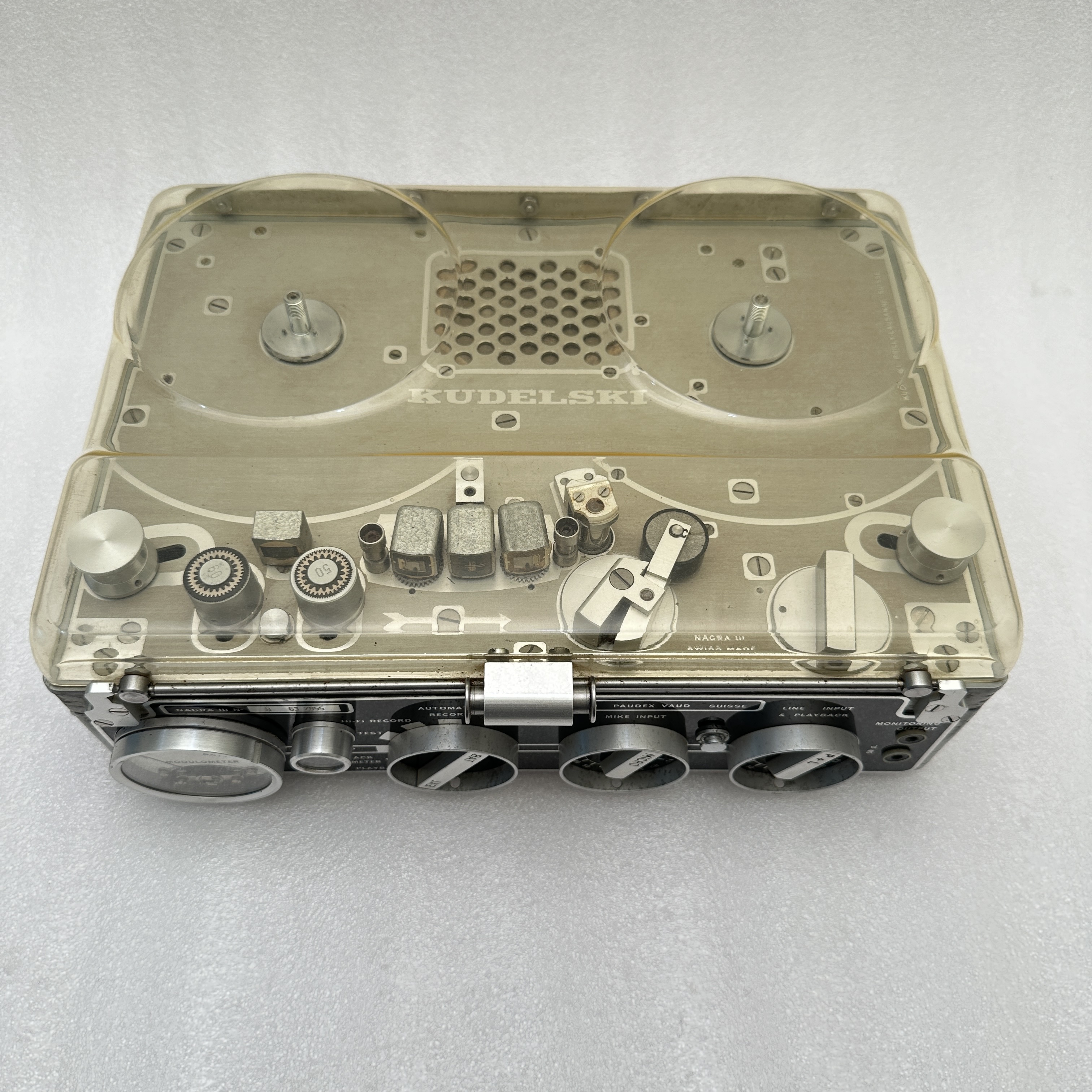 Nagra III Reel-to-Reel Recorder – Swiss Analog Field Recorder (Untested, As-Is) - NAG-III