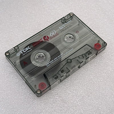 TDK - Audio Cassette 60 mins Type I - B-60