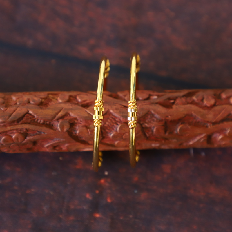 Gold finish kids wear bangle