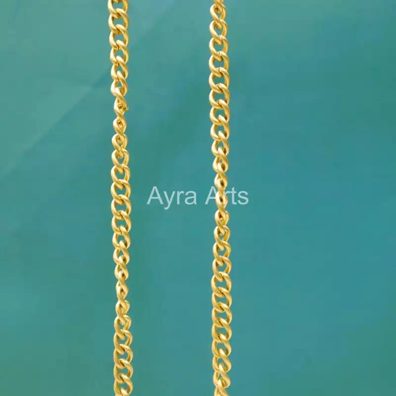 One Feet Brass Chain for Handing