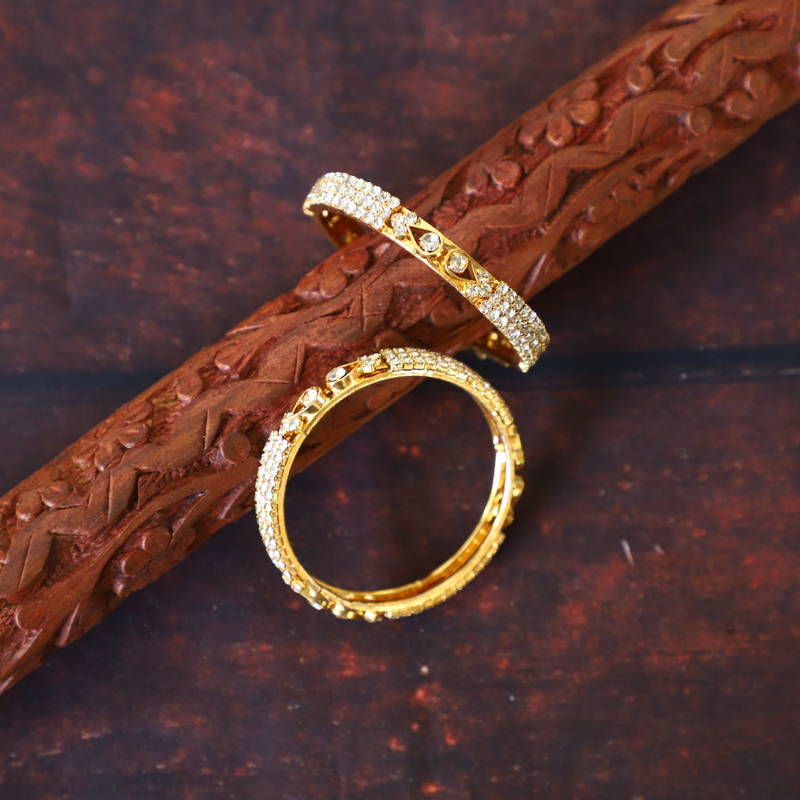 Trendy stone design function wear kids bangle