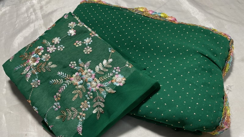 Geethanjali Designer Saree - Green