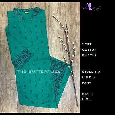 PURE COTTON KURTHI CUSCKRS18380