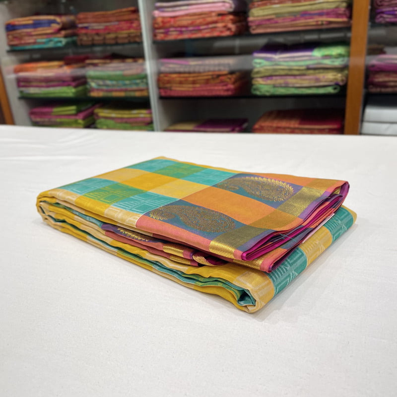 Botanica and Teal Kattam Kanchipuram