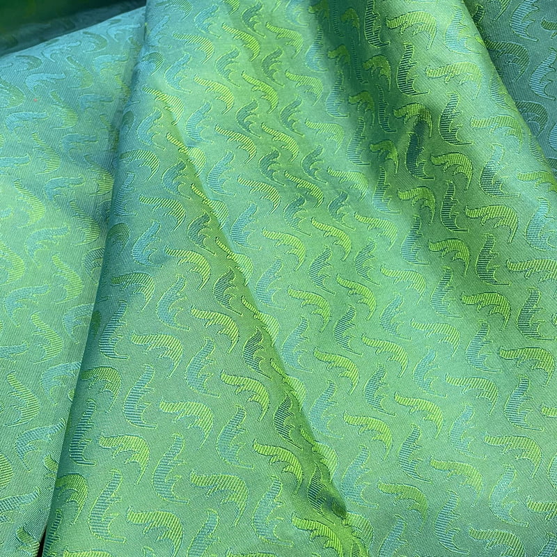 Meadow Green Kanchipuram with Leaf Green