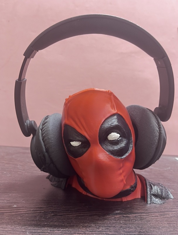 Comic Mask Headphone Holder